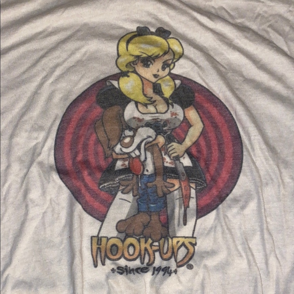 Hookups skateboards reprint large Bella canvas
